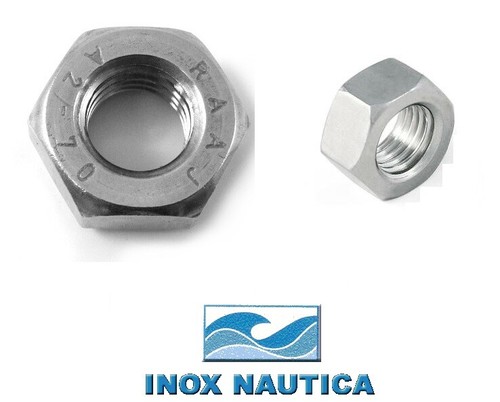 Dadi esagonali acciaio inox - dadi,