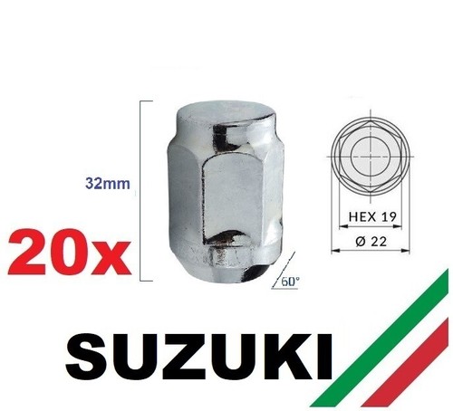 Kit 12x1 dadi ruota - kit, 12x1.25