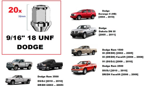 Dadi per dodge ram - dodge, 1500